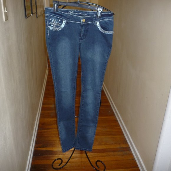 HOWMY JEANS NWOT JR 9 SKINNY STRETCH - Picture 1 of 4